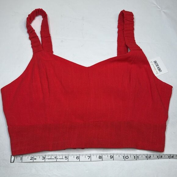 NWT Monteau Los Angeles Cropped Top, sizes Medium - Picture 8 of 11